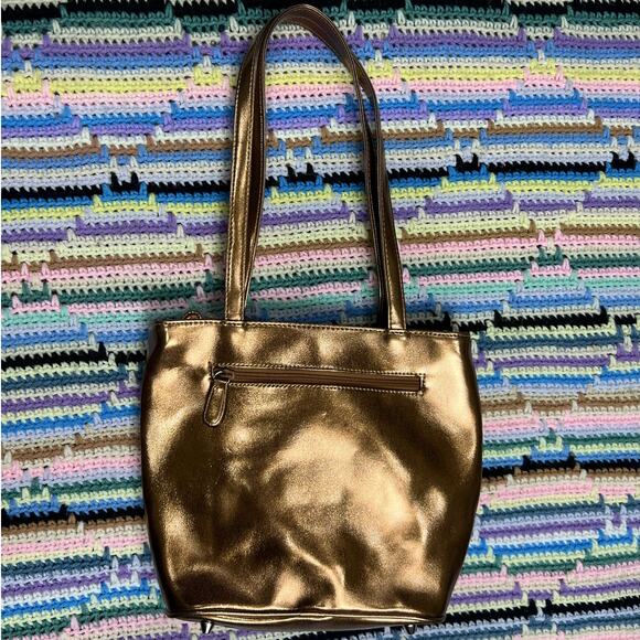 y2k Far Nine Bronze Clock Purse - Picture 6 of 12